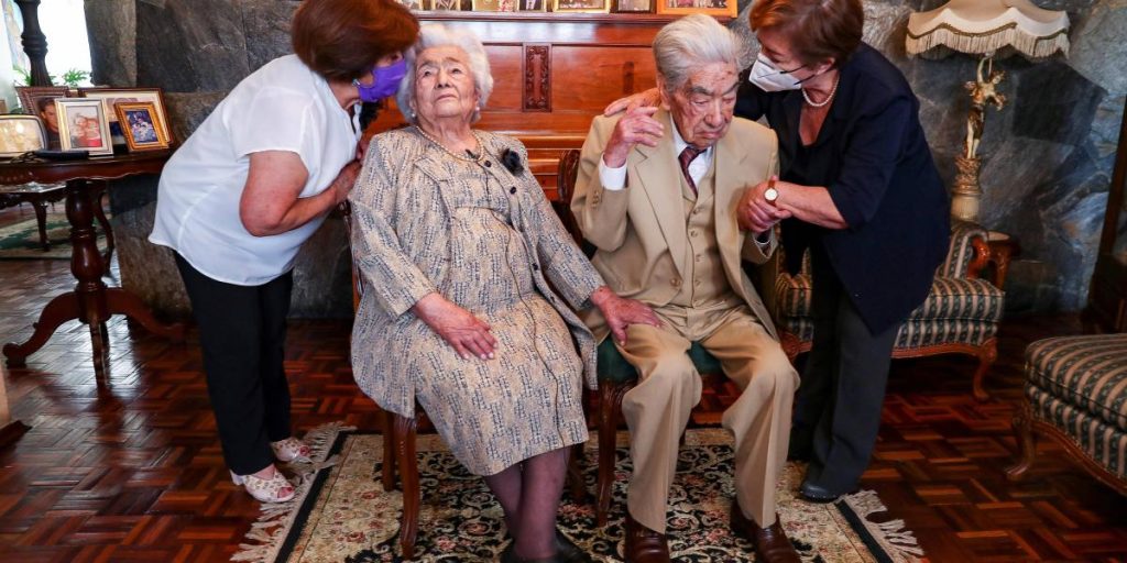 La pareja casada más vieja del mundo